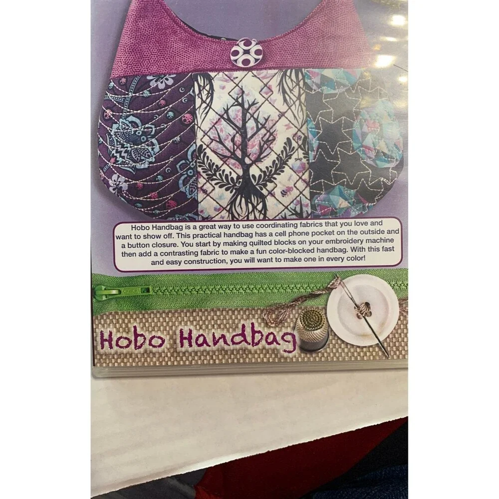 Anita Goodesign Projects Hobo Handbag CD